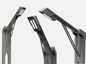 Sci fi lighting 3 3D Model