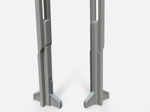 Sci fi lighting 3 3D Model
