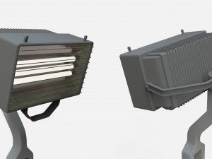 Sci fi lighting 4 3D 모델
