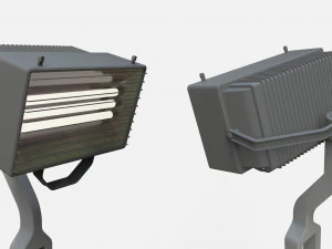 Sci fi lighting 4 3D Model