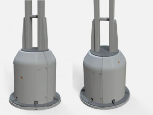 Sci fi lighting 4 3D Model