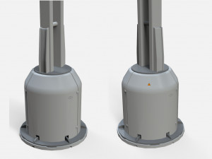 Sci fi lighting 4 3D 모델