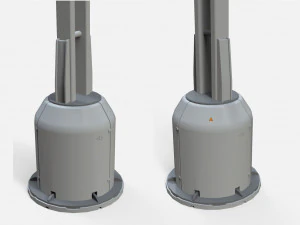 Sci fi lighting 4 3D Model