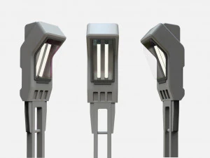 Sci fi lighting 4 3D Model