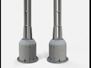 Sci fi lighting 4 3D 모델