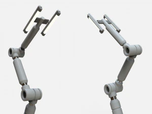 Sci fi lighting 4 3D Model