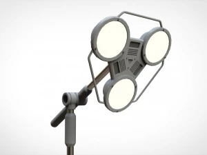 Sci fi lighting 4 3D Model