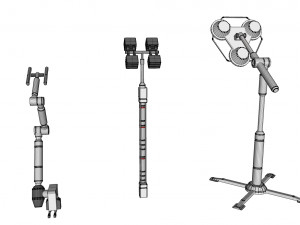 Sci fi lighting 4 3D 모델