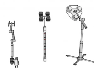 Sci fi lighting 4 3D Model