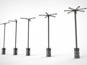 科幻灯光5 3D 模型