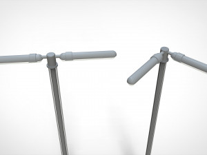 Sci fi lighting 5 3D Модель