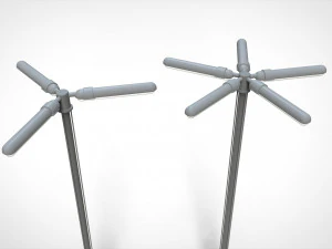 科幻灯光5 3D 模型