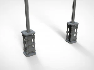 科幻灯光5 3D 模型