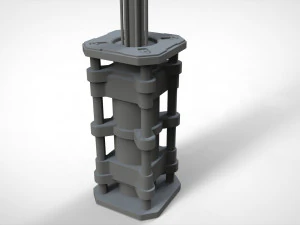 科幻灯光5 3D 模型