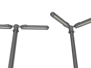 科幻灯光5 3D 模型