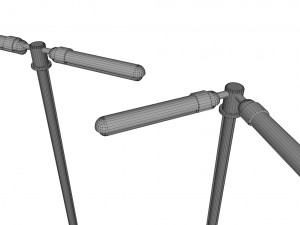 Sci fi lighting 5 3D Модель