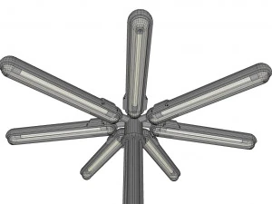 科幻灯光5 3D 模型