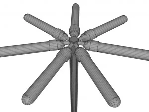 科幻灯光5 3D 模型