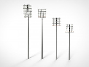Floodlight 1 3D Model