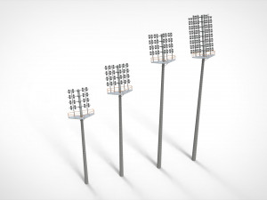 Floodlight 1 3D Model