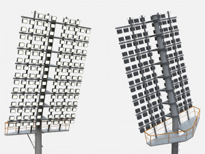 Floodlight 1 3D Model
