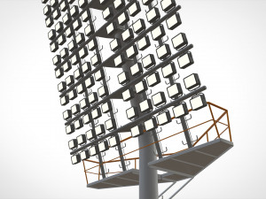 Floodlight 1 3D Model