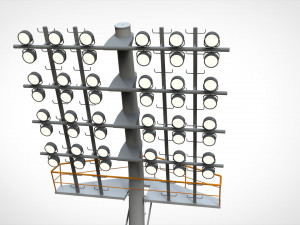 Floodlight 1 3D Model
