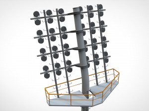 Floodlight 1 3D Model