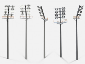 Floodlight 1 3D Model