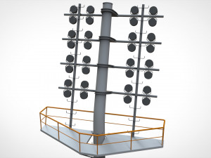 Floodlight 1 3D Model