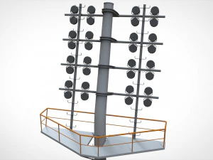 Reflektor 1 Model 3D