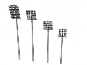 Floodlight 1 3D Model