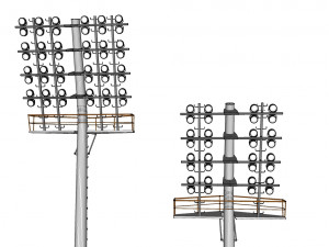 Floodlight 1 3D Model