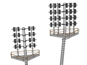 Floodlight 1 3D Model