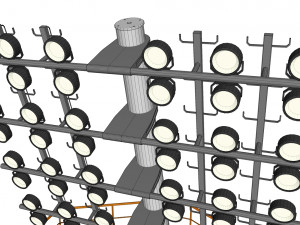 Floodlight 1 3D Model