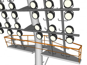 Floodlight 1 3D Model