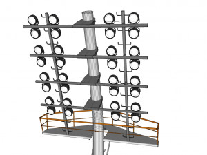 Floodlight 1 3D Model