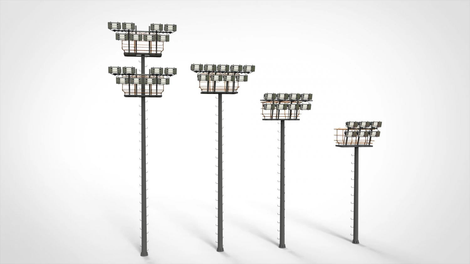 Proiettore 6 Modello 3D .c4d .max .obj .3ds .fbx .stl .blend 