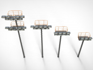 Floodlight 6 3D Model