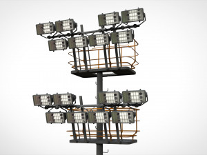 Floodlight 6 3D Model
