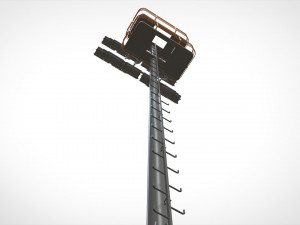 Floodlight 6 3D Model