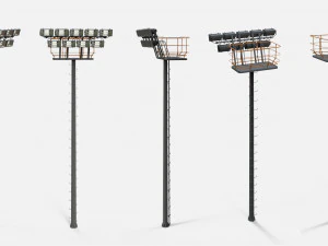 Proiettore 6 Modello 3D