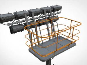 Proiettore 6 Modello 3D