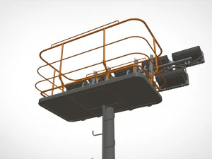 Proiettore 6 Modello 3D