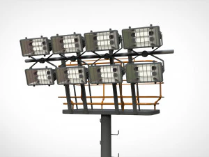 Proiettore 6 Modello 3D