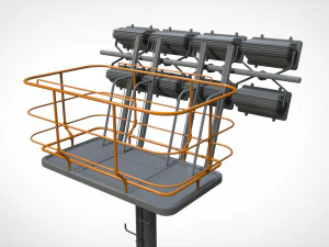Proiettore 6 Modello 3D
