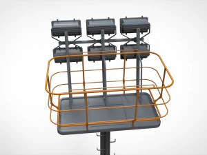 Proiettore 6 Modello 3D