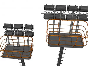 Proiettore 6 Modello 3D