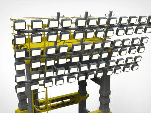 Holofote 7 Modelo 3D