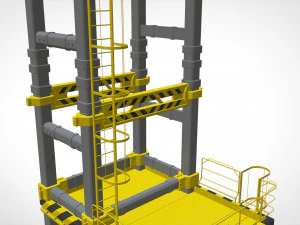 Holofote 7 Modelo 3D